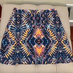 Abbeline / South Moon Under Ikat print mini skirt